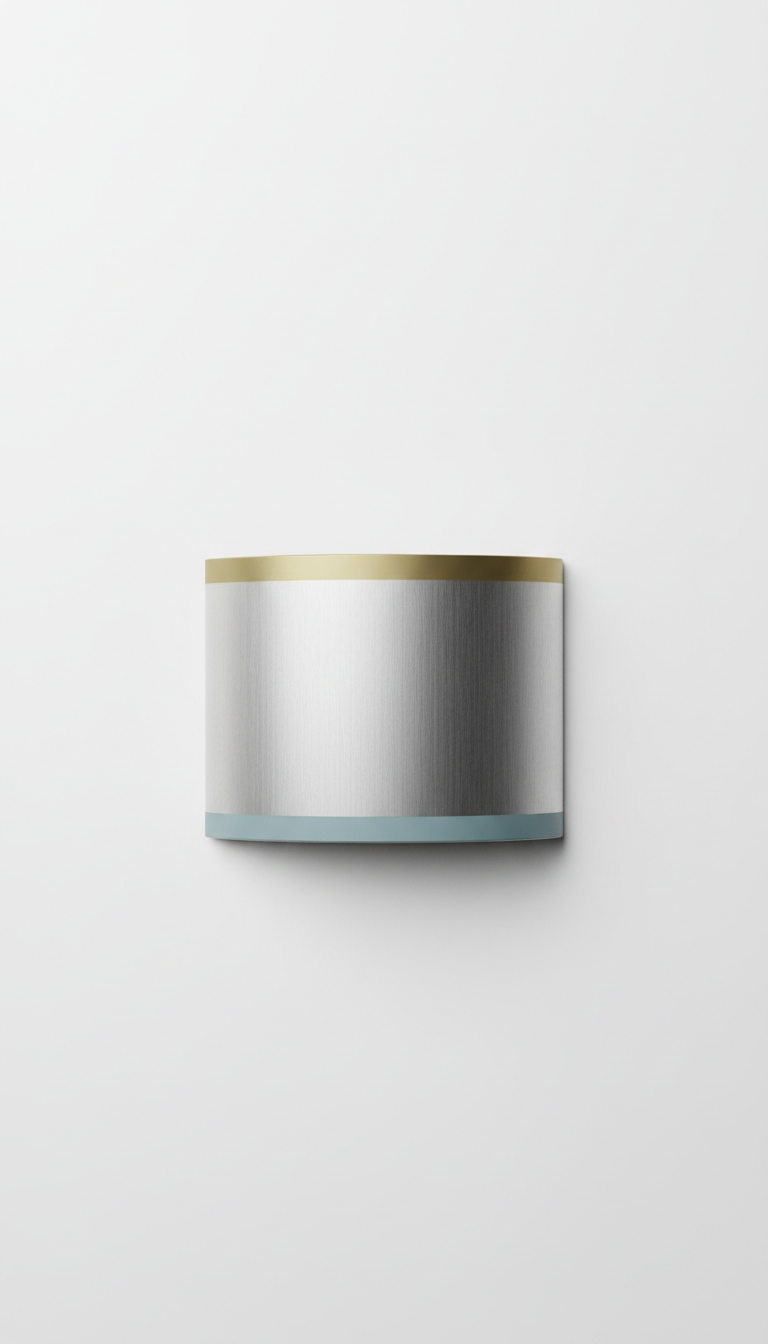 Moldura curva sanitaria de aluminio anodizado