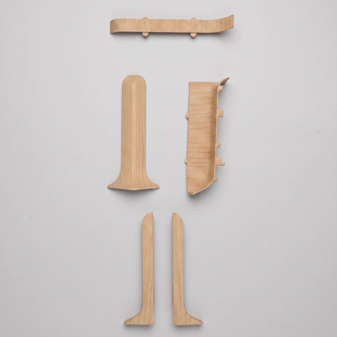 Accesorios Zoclo Aluminio Liso Tipo Madera 03