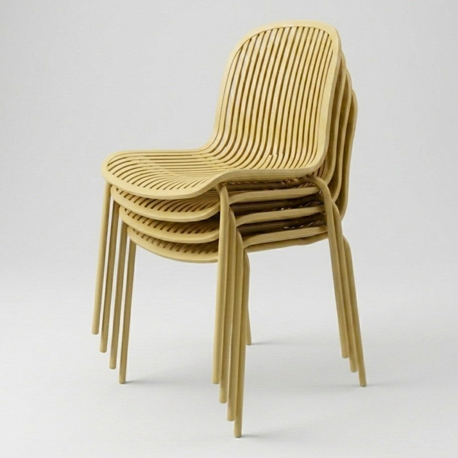 Silla Timanfaya Moderna Ligera Resistente  (Set De 4)