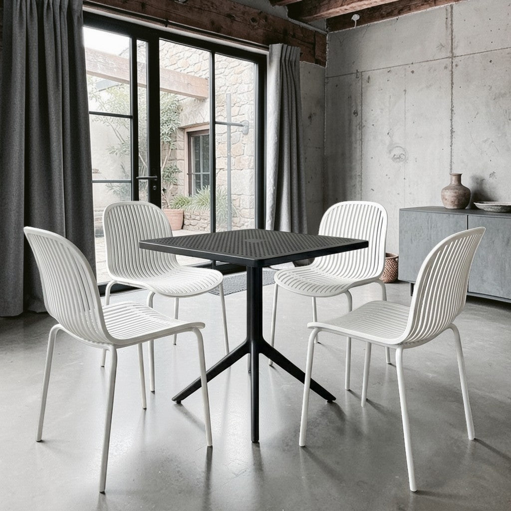 Silla Timanfaya Moderna Ligera Resistente  (Set De 4)
