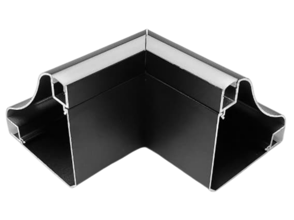 Esquinero Conector Para Zoclo Luz led Doble Iluminar Techo