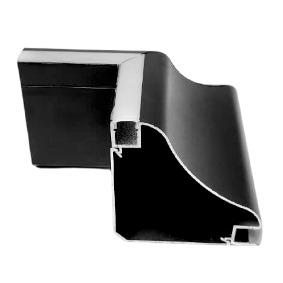 Esquinero Conector Para Zoclo Luz led Doble Iluminar Techo