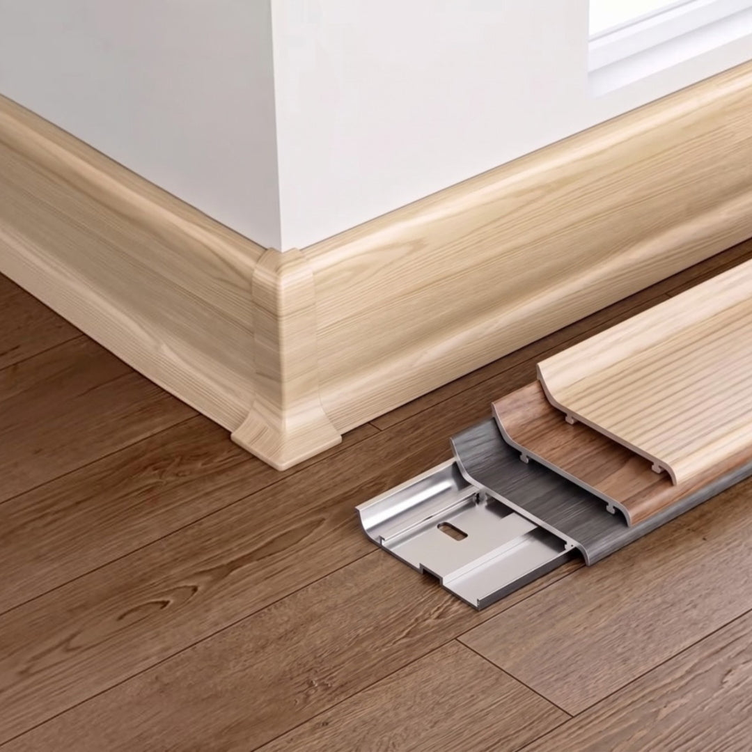 Accesorios Zoclo Aluminio Liso Tipo Madera 03