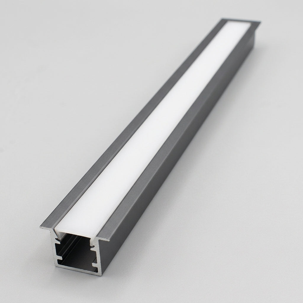Canaleta de Aluminio para Tira LED 10 mm con Difusor