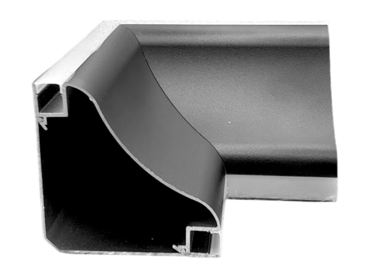 Esquinero Conector Para Zoclo Luz led Doble Iluminar Techo