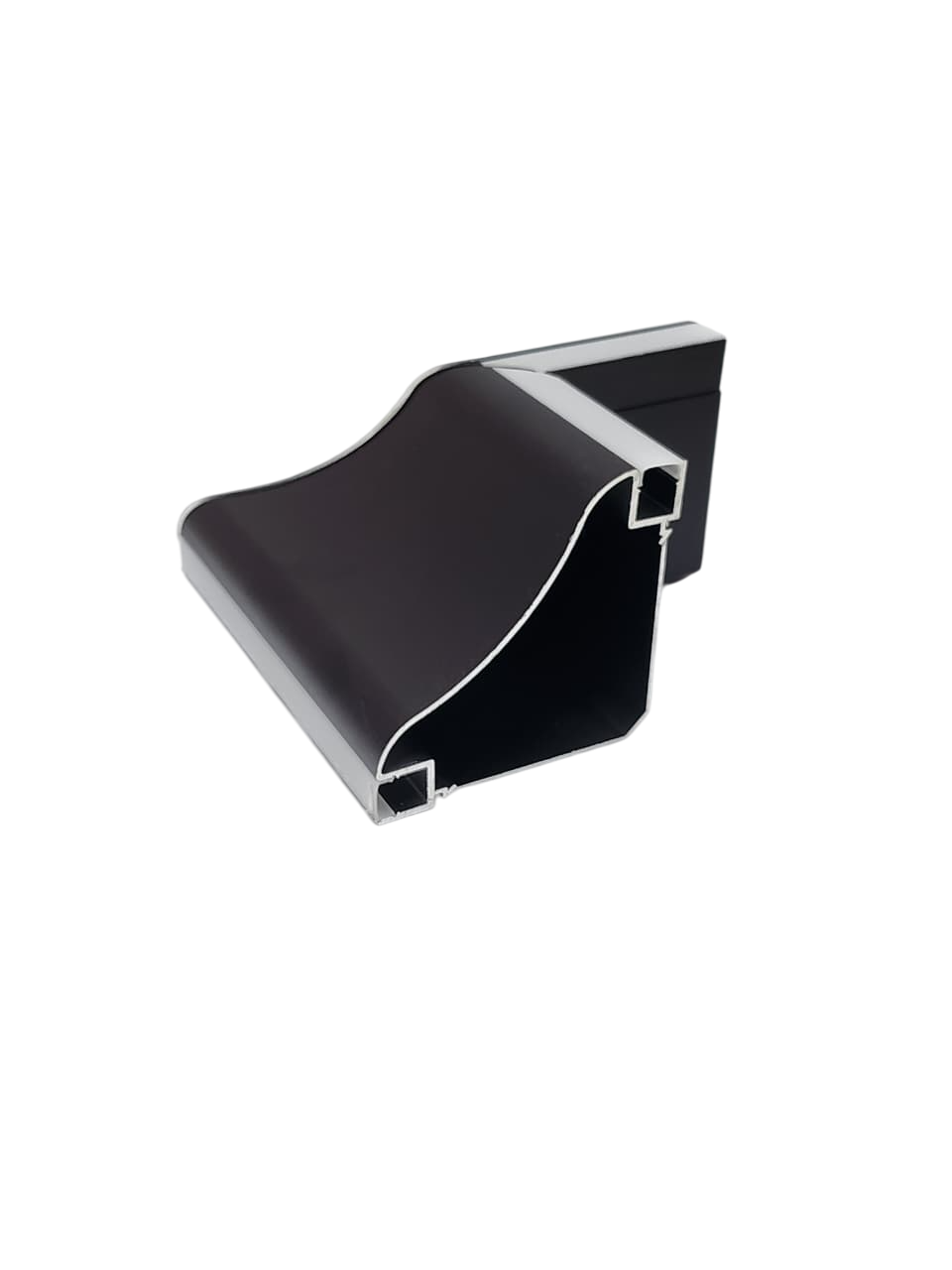 Esquinero Conector Para Zoclo Luz led Doble Iluminar Techo