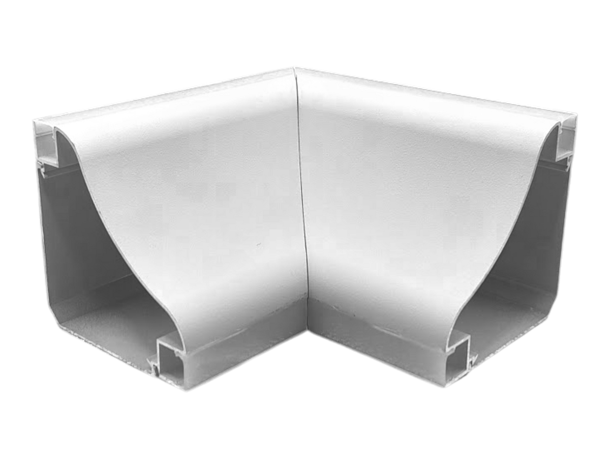 Esquinero Conector Para Zoclo Luz led Doble Iluminar Techo