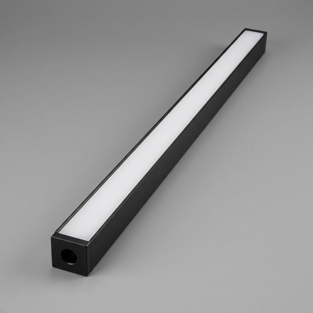 Canaleta de Aluminio para Tira LED 10 mm con Difusor