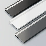 Zoclo Aluminio Luz Led Directa Aluminio 5 cm
