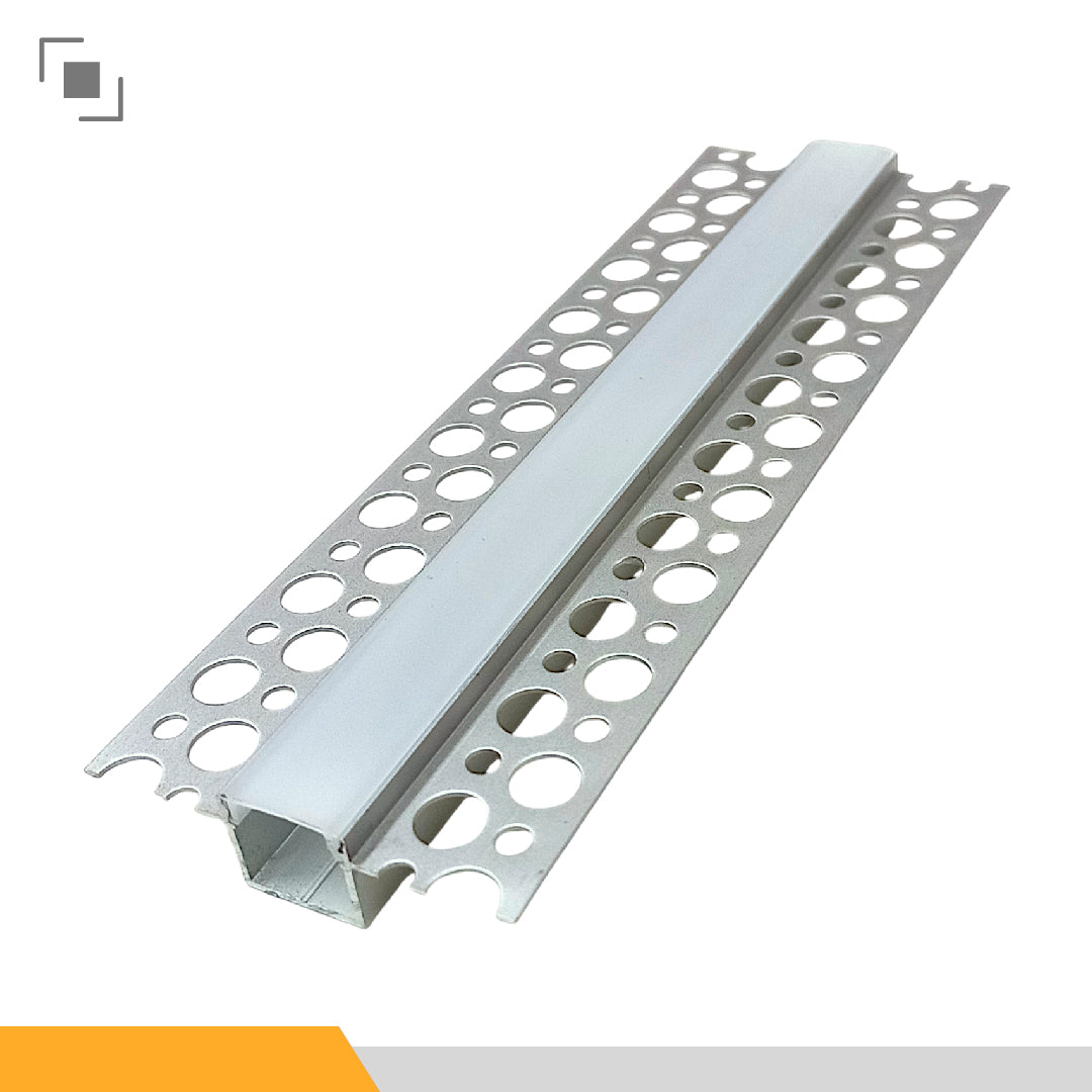 Canaleta Para Empotrar Con Difusor Para Tira Led 12.5 mm