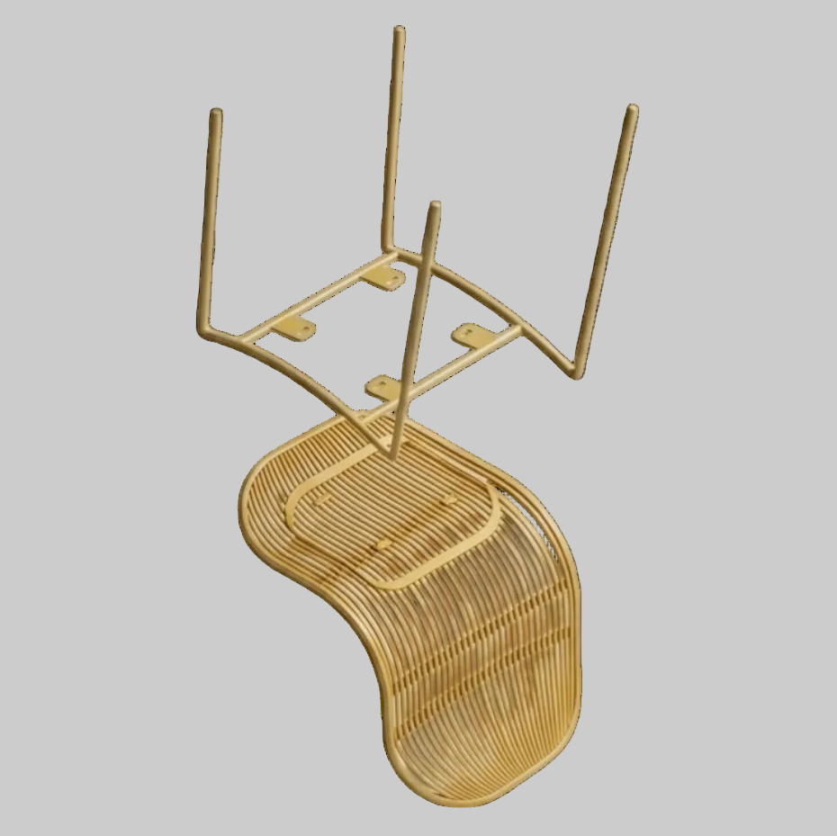 Silla Timanfaya Moderna Ligera Resistente  (Set De 4)